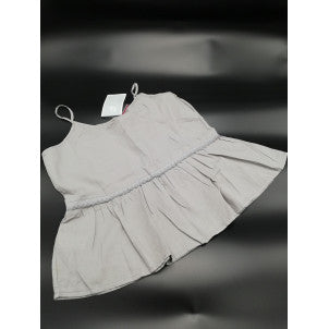 Top voile vichy gris al agua patos 12 años 1