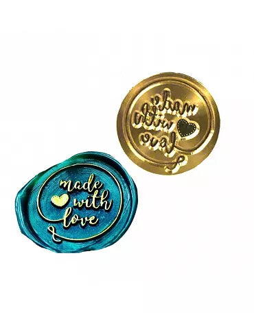 Lacre base sello Made with Love 1