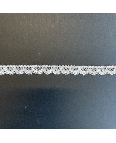 PUNTILLA NYLON Arcos y Ondas Marfil 10mm 1