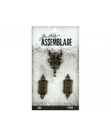 Tim Holtz ASSEMBLAGE LINKS Provincial 3pc 2