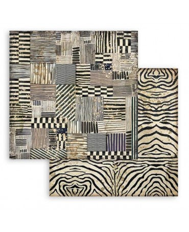 PAPEL SCRAP Stamperia SAVANA Zebra 863 1