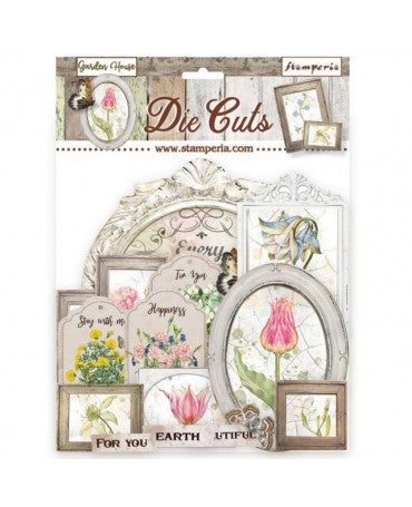 DIE CUTS Stamperia ROMANTIC GARDEN HOUSE 1