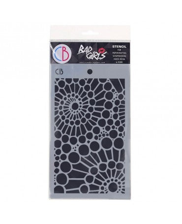 Stencil CIAO BELLA 12,5x20cm Double Spiral 1