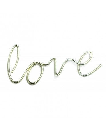 Palabra LOVE Dorada 6ud 2