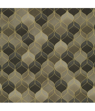 Tela Stof Fabrics Christmas Wonders Ondas Gris 1