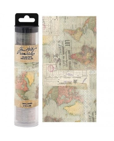 TIM HOLTZ Collage Paper Travel 15 cm 1