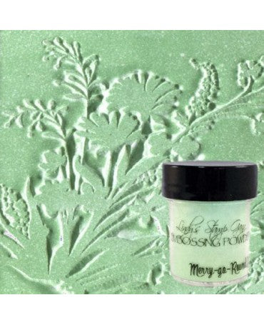 Polvo Embossing LINDY'S Merry-Go-Round Green 1