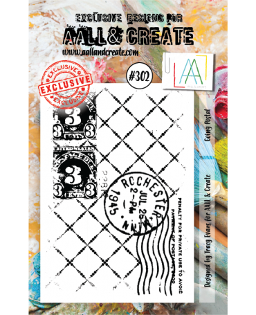 Sello Silicona ALL AND CREATE Going Postal A7 1
