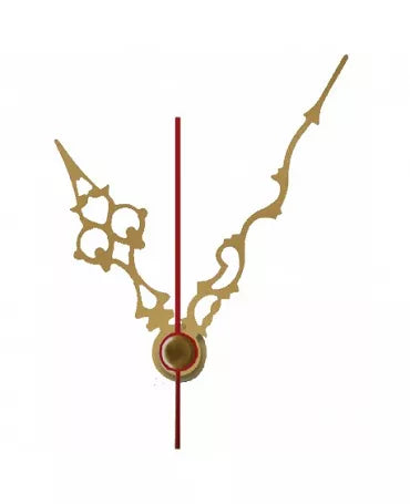 RELOJ AGUJAS COLOR ORO 87x120 mm 1