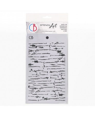 Stencil CIAO BELLA Chipped Paint 12,5x20cm 1