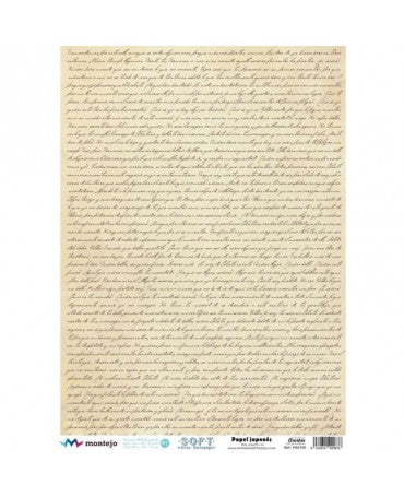 Papel Arroz Seda JAPONÉS A3 Texto 1