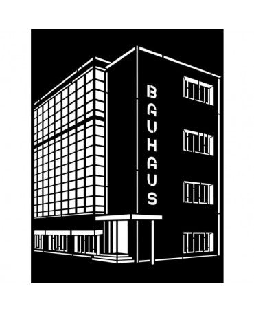 STENCIL Stamperia 20x25cm Bauhaus palacio 1
