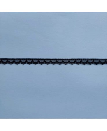 PUNTILLA negra NYLON Arcos y Modas 10mm 1
