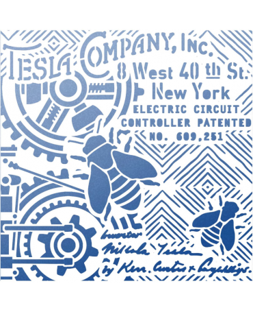 Stencil CIAO BELLA Tesla Company Inc 20x20cm 2