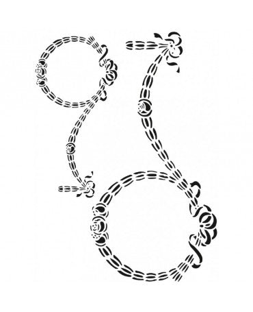 Stencil CADENCE HERITAGE Classic MIDI 25x36cm 1