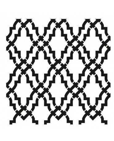 Stencil CADENCE HERITAGE Modern MIDI 25x25cm 1