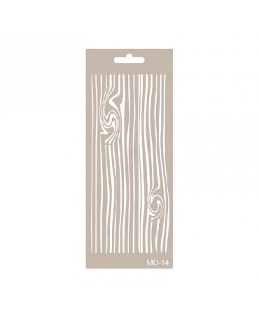 Stencil Cadence 10X25cm VETA MADERA 1 1