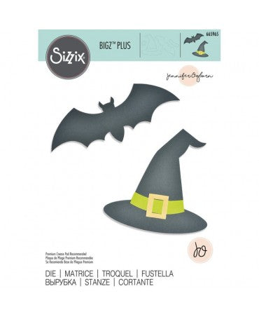 TROQUEL SIZZIX BIGZ DIE Plus Die Hat Bat & Buckle 1