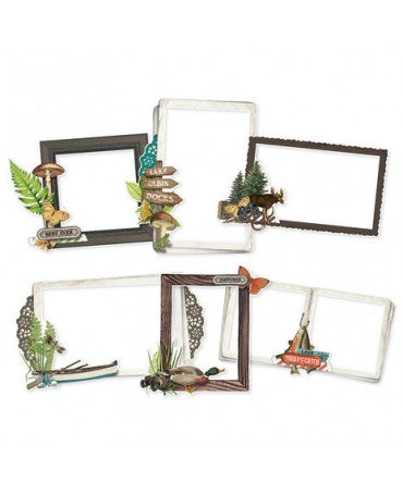 Chipboard SIMPLE STORIES Marcos vintage 2