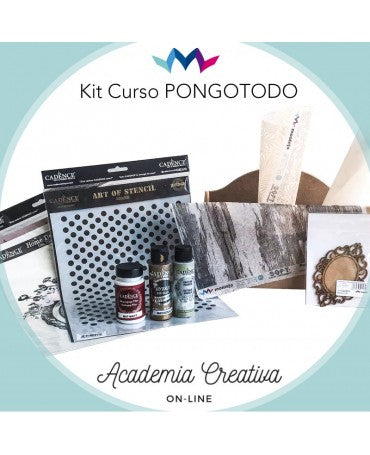 Madera KIT PONGO-TODO PARÍS MONTEJO + VÍDEO TUTORIAL ACADEMIA CREATIVA MONTEJO 1