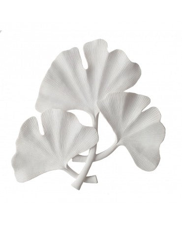 RESINA Hoja Ginkgo 30x30cm 1