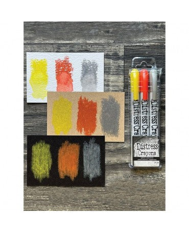 DISTRESS CRAYONS SET No 3 Halloween RANGER TIM HOLTZ 2