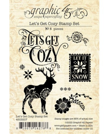 SELLO Graphic 45 Let's Get Cozy (8 piezas) 1