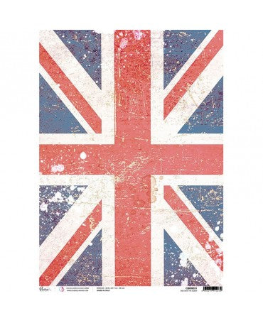 Papel Arroz CIAO BELLA A3 God Save the Queen London's Calling 1