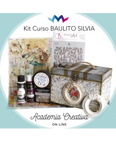KIT BAULITO DE SILVIA ACADEMIA CREATIVA+ VIDEO TUTORIAL ACADEMIA CREATIVA MONTEJO 1