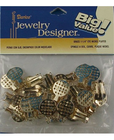 PENDIENTE CLIPS 14mm gold (22 pcs) 1