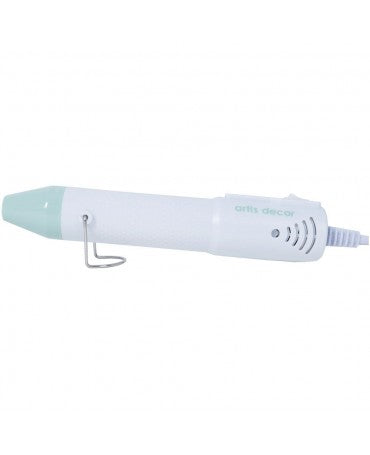 SECADOR MINI Pistola de calor ARTIS DECOR BLANCA Y MINT 1
