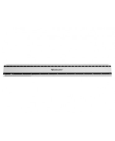 Regla Aluminio 30cm Antideslizante 1