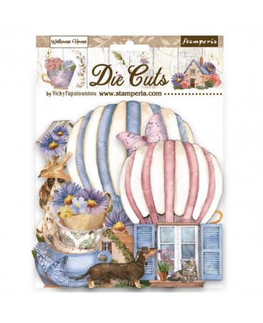 DIE CUTS Stamperia WELCOME HOME 1