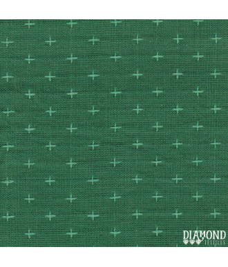 Tela Japonesa Tramada Diamond Manchester Verde 1