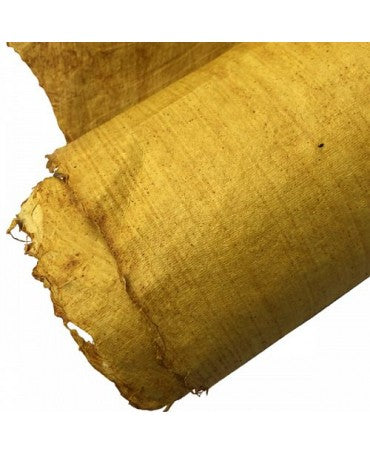 Papel Artesanal ALGODÓN CEPILLADO 56x38cm CúRCUMA (2ud) 1
