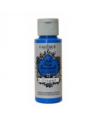 Pintura Style Matt ENAMEL Glass&Porcelain ROYAL BLUE 1