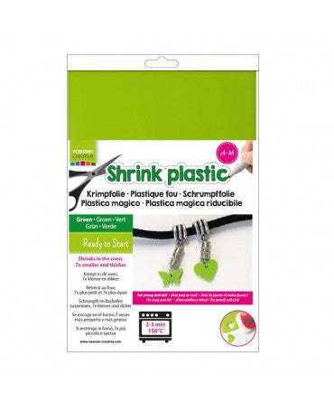 PLASTICO MAGICO VERDE A4 KIT DE 5 HOJAS 1