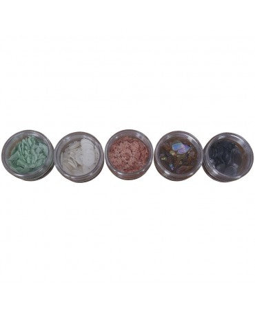 SET SHAKER Lentejuelas - Cuentas ARTIS DECOR Natural Shabby 2