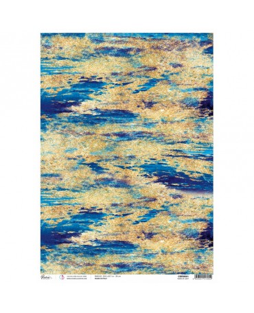 Papel Arroz CIAO BELLA A3 Indigo Tears of light 1