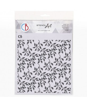 Stencil CIAO BELLA BLOOMING Over the hedge 20x20cm 1