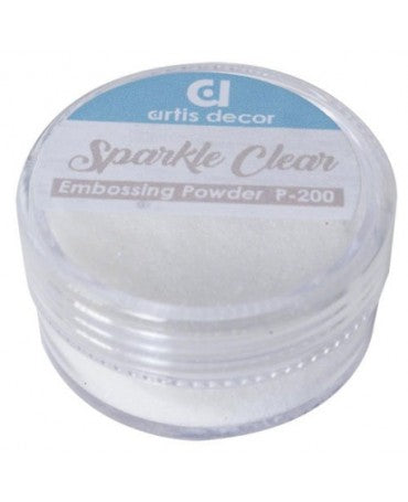 Polvos Embossing ARTIS DECOR Purpurina Sparkle clear 7 grs. 1
