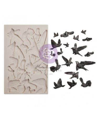 Molde PRIMA FINNABAIR Aves Flotando 20X12,5cm 1