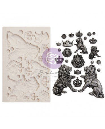 Molde PRIMA FINNABAIR Leones reales 20X12,5cm 1
