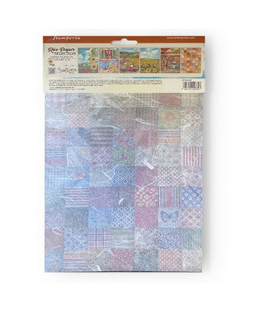 Papel arroz Stamperia A4 Sunflower Art PACK (6UD) 2