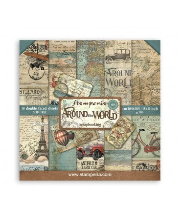COLECCIÓN 30x30 STAMPERIA Around the World 1