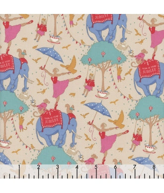 Tela Tilda Jubilee Circus Life Creme 1