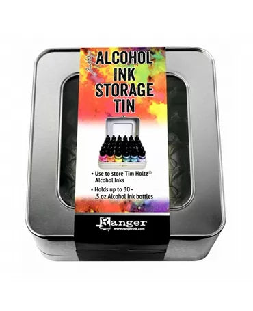 CAJA METÁLICA para tintas Ranger Alcohol Inks 1