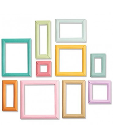 TROQUEL SIZZIX thinlits Plus Dimensional Multi-Frames (4 piezas) 2