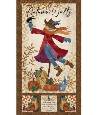 Panel Marcus Digital Print Autumn Waltz R590564P-TAN 1