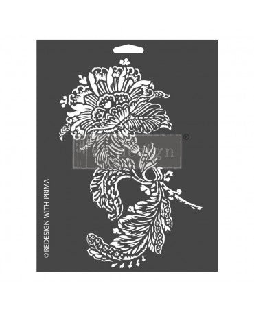 Stencil PRIMA 23x30cm Adored Paisley 1